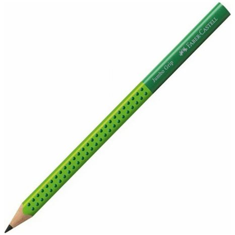 Μολύβι Faber-Castell HB Jumbo Grip Δίχρωμο Μαύρο-Ροζ 511911