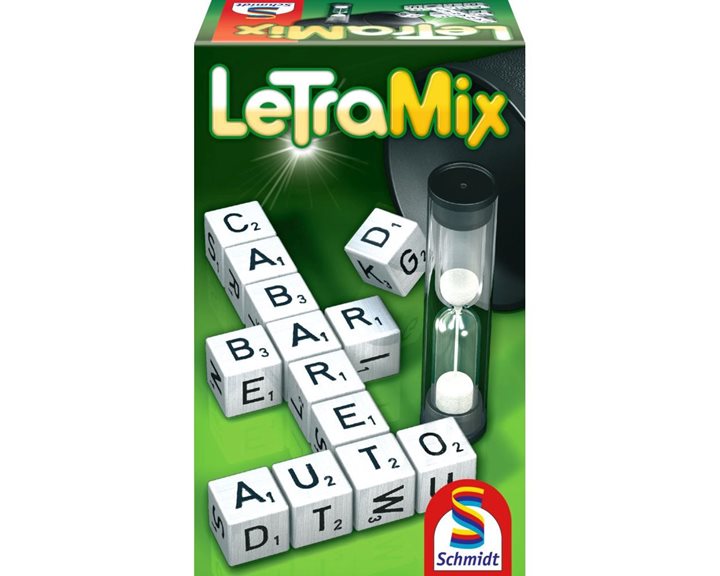 Επιτραπέζιο Παιχνίδι Letra-Mix (Λατινικό Κυβόλεξο) 49212