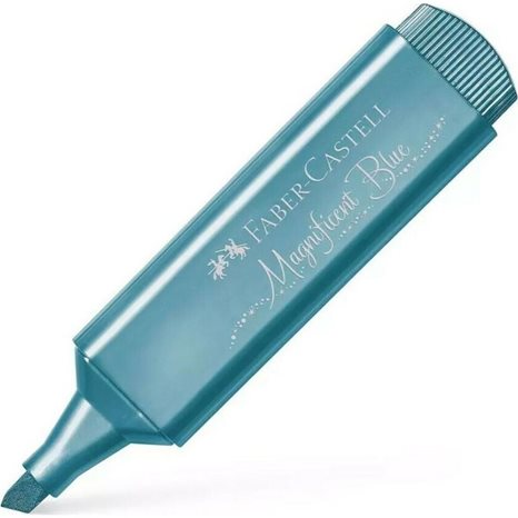 Μαρκαδόρος Υπογράμμισης Faber Castell Metallic Blue154647