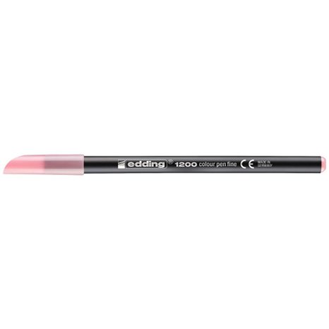 Μαρκαδόρος Edding 1200 Ανεξίτηλος Ψιλής Γραφής 0.5-1mm Pastel Ροζ