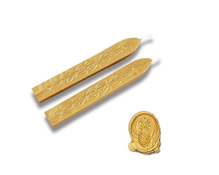 Βουλοκέρι 10cm Με Φυτίλι Antique Gold
