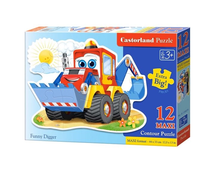 Παζλ Castorland 12 Maxi Funny Figger 47x33cm B-120024