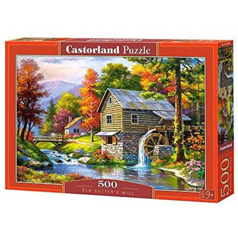 Παζλ Castorland 500 τμχ. Old Sutter's Mill 47x33cm B-52691