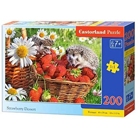 Παζλ Castorland 200τμχ. Strawberry Desert 40x29cm B-222025