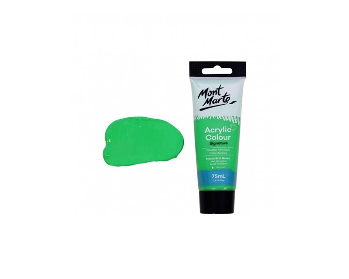 Ακρυλικό Mont Marte 75ml Studio Acrylic 21 Monastral Green