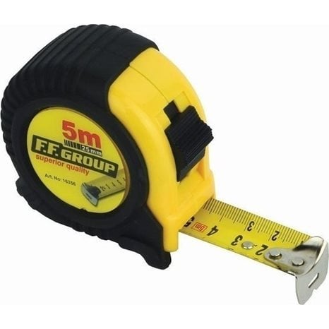 Μετροταινία F.F Group Power Lock 5m x25mm