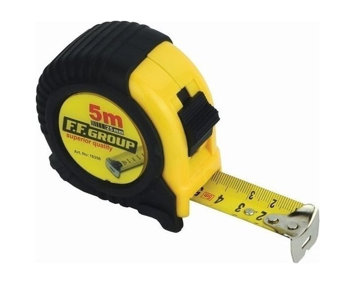 Μετροταινία F.F Group Power Lock 5m x25mm