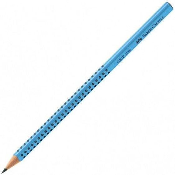 Μολύβι Faber-Castell Τριγωνικό Grip 2001 HB Σιέλ 217036