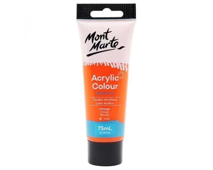 Ακρυλικό Mont Marte 75ml Studio Acrylic 07 Orange