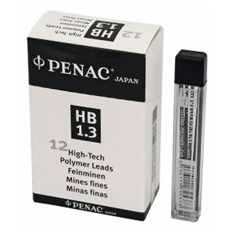 Ανταλλακτικές Μύτες Penac 1.3mm HB 6τμχ
