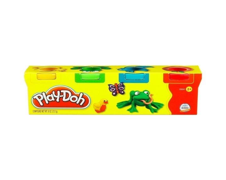 Play-Doh Hasbro Βαζάκι 4τεμ.Color