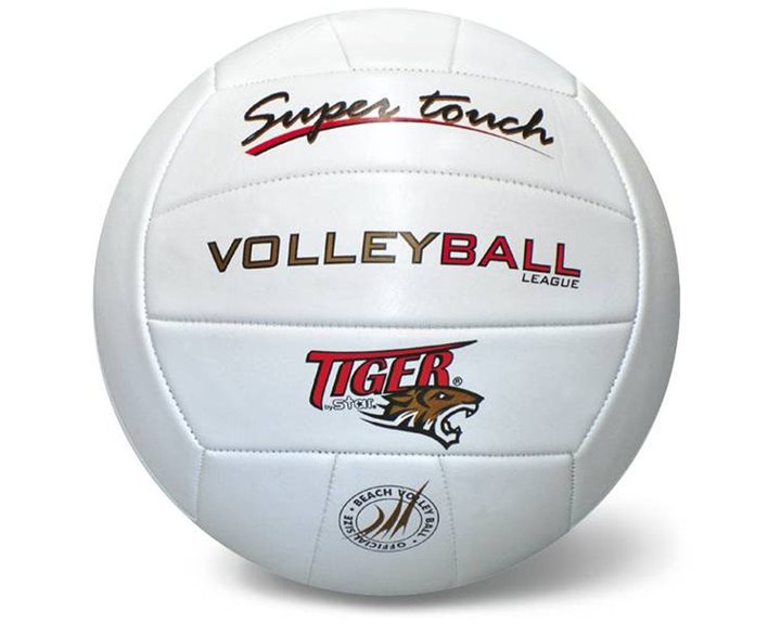 Μπάλα Volley Δερμάτινη Super Touch Λευκή S.5