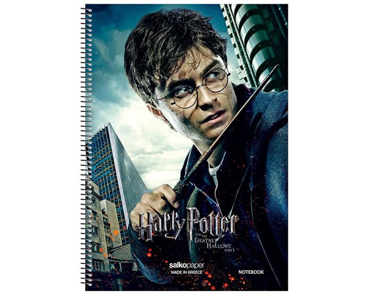 Τετράδιο Σπιράλ Α4 Salko Harry Potter No2 1θ. 30φ. 7306