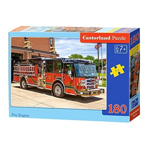 Παζλ Castorland 180τμχ. Fire Engine 32x23cm B-018352