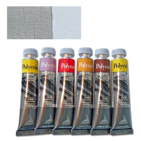 Χρώμα Ακρυλικό Maimeri Polycolor 20ml 003 Ασημί 001202003