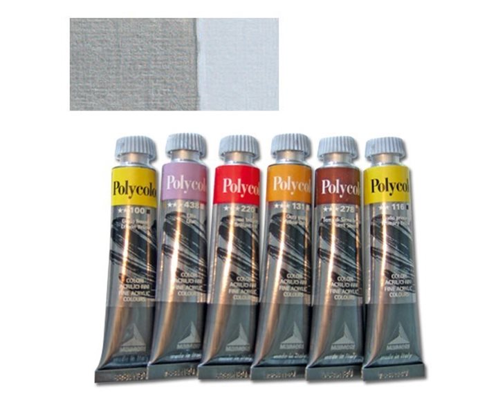 Χρώμα Ακρυλικό Maimeri Polycolor 20ml 003 Ασημί 001202003