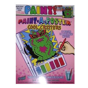 PAINT A POSTER-COOL CRITTERS