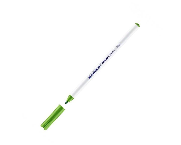 Μαρκαδόρος Edding 4600 Ανεξίτηλος Για Υφασμα T-Shirt 1mm Ανοιχτό Πράσινο