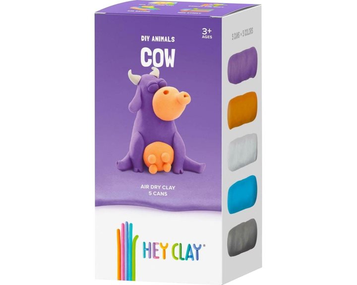 Κατασκευές Με Πηλό Hey Clay Cow 3+