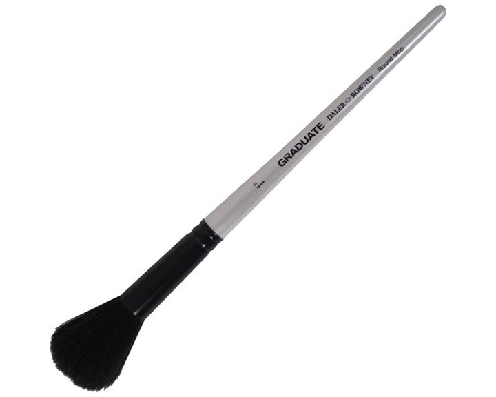 Πινέλο Graduate Daler Rowney Black Goat Round Moat1 212188100