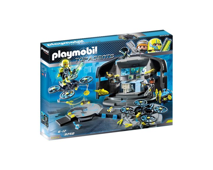 Playmobil Play Αρχηγείο Του Dr.Drone 9250