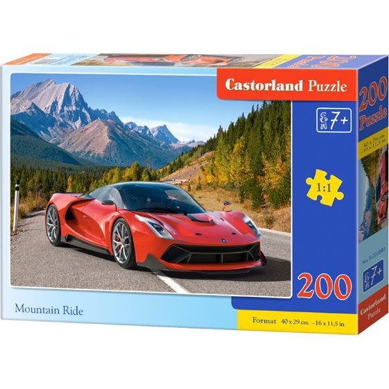 Παζλ Castorland 200τμχ. Mountain Ride 40x29cm B-222049