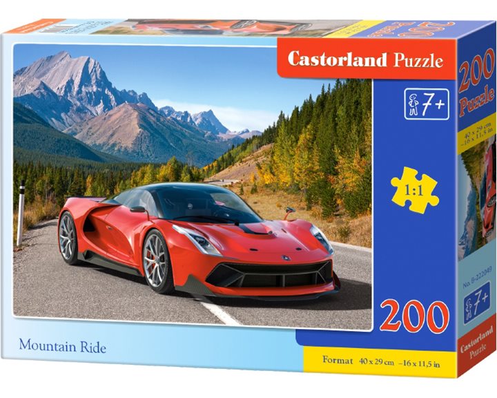Παζλ Castorland 200τμχ. Mountain Ride 40x29cm B-222049