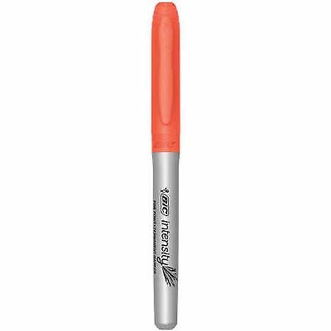 Μαρκαδόρος Marking Bic Ανεξίτηλος Πορτοκαλί Fine