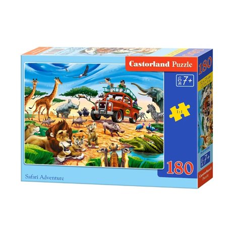 Παζλ Castorland 180τμχ. Safari Adventure 32x23cm B-018390