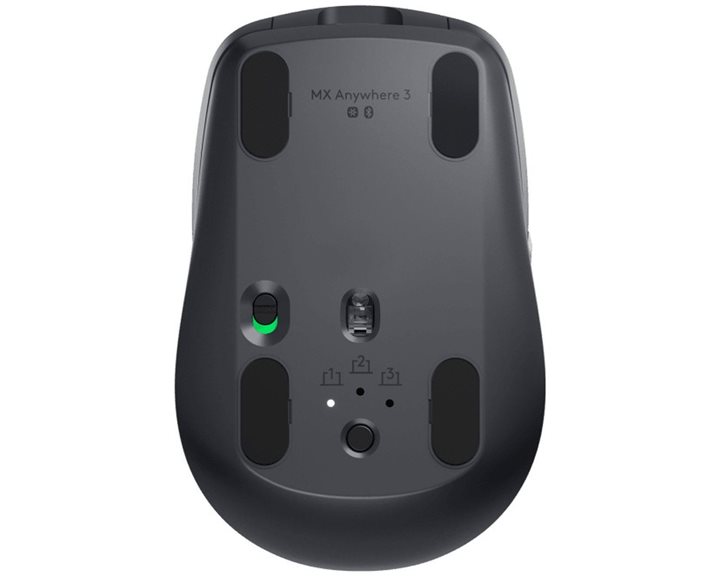 Logitech Mx 3 Anywhere Laser Mouse (Grahite,Wireless) (910-005988) (LOGMXAW3GGPH)