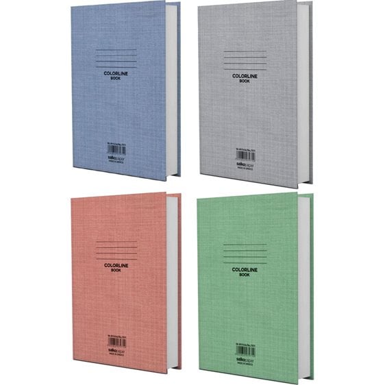 Τετράδιο Βιβλιοδετημένο Salko Colorline 17x25 96φύλλων 7971