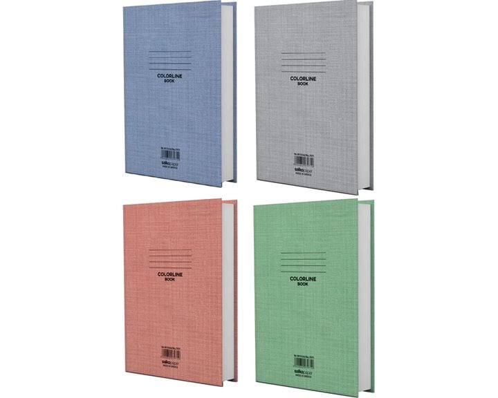 Τετράδιο Βιβλιοδετημένο Salko Colorline 17x25 96φύλλων 7971