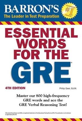 BARRON'S ESSENTIAL WORDS FOR THE GRE 4TH ED PB