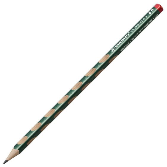 Μολύβι Stabilo Easygraph Για Δεξιόχειρες 326/22  ΗΒ Metal Green