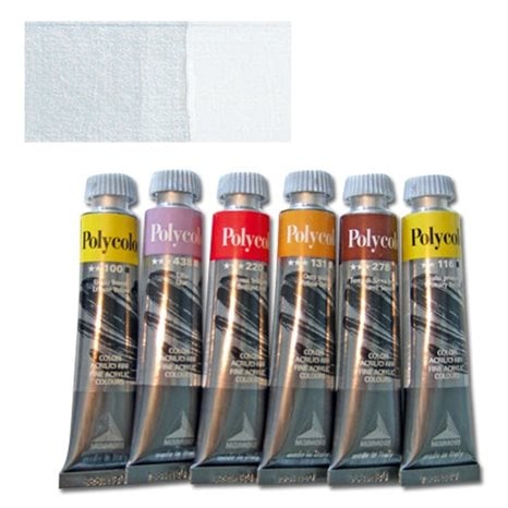Χρώμα Ακρυλικό Maimeri Polycolor 20ml 017 Platinum White