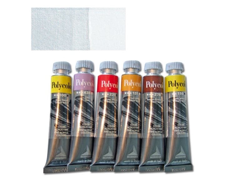 Χρώμα Ακρυλικό Maimeri Polycolor 20ml 017 Platinum White