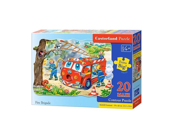 Παζλ Castorland 20 Maxi Fire Brigade 59x40 C-02146