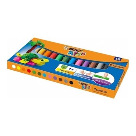 Πλαστελίνη Bic Plasticine 12τμχ