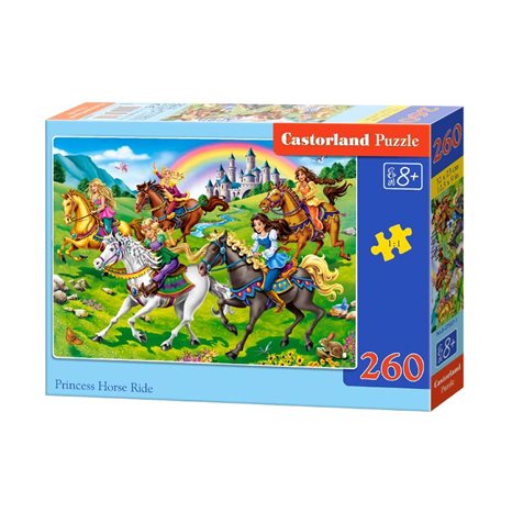 Παζλ Castorland 260τεμ.Princess Horse Ride 32x23cm B-27507-1