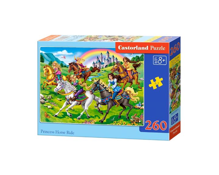 Παζλ Castorland 260τεμ.Princess Horse Ride 32x23cm B-27507-1