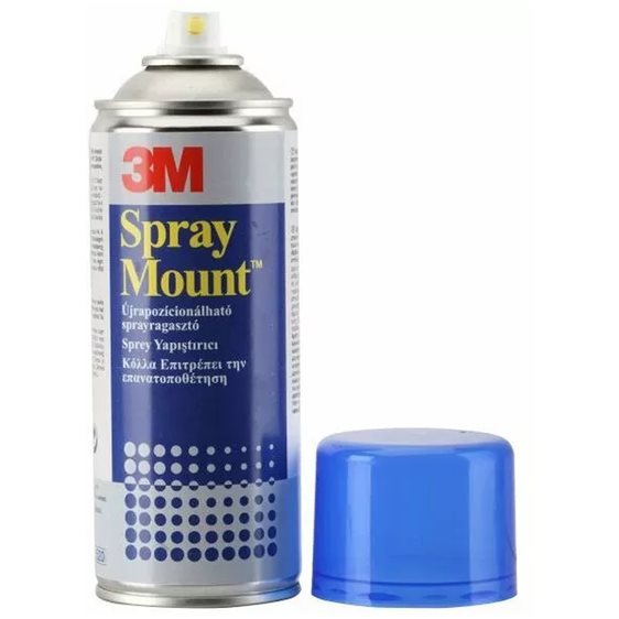 Κόλλα Σπρέυ Mount 400ml 3M Επανατοποθετούμενη 7874