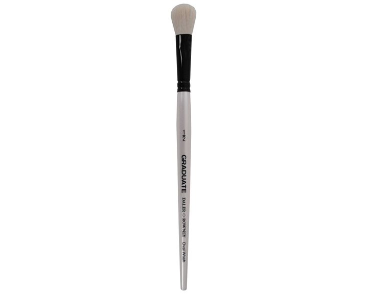 Πινέλο Graduate Daler Rowney White Goat Oval Wash 1/2 212152050