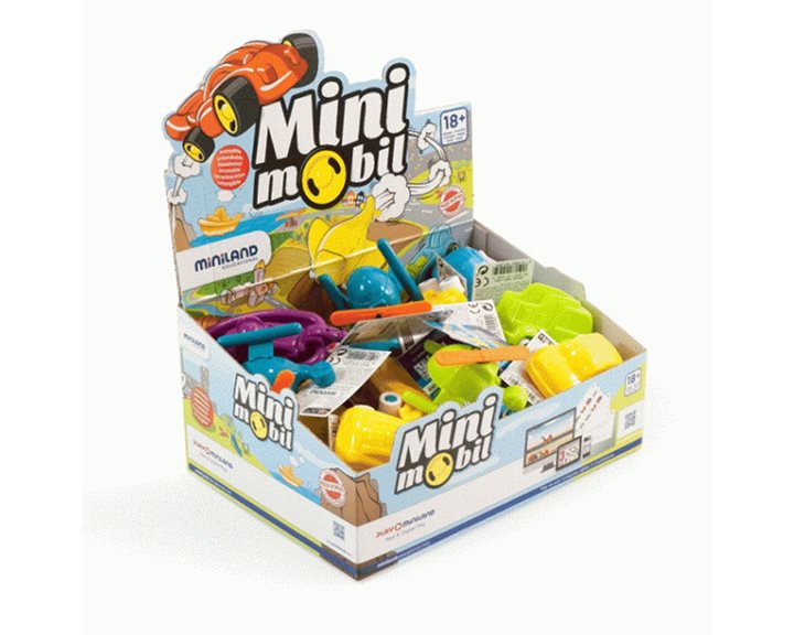 Οχήματα Με Σχέδια 9cm Miniland 45100