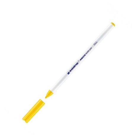 Μαρκαδόρος Edding 4600 Ανεξίτηλος Για Υφασμα T-Shirt 1mm Κίτρινο