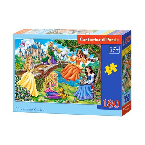Παζλ Castorland 180τμχ. Princesses in Garden 32x23cm B-018383