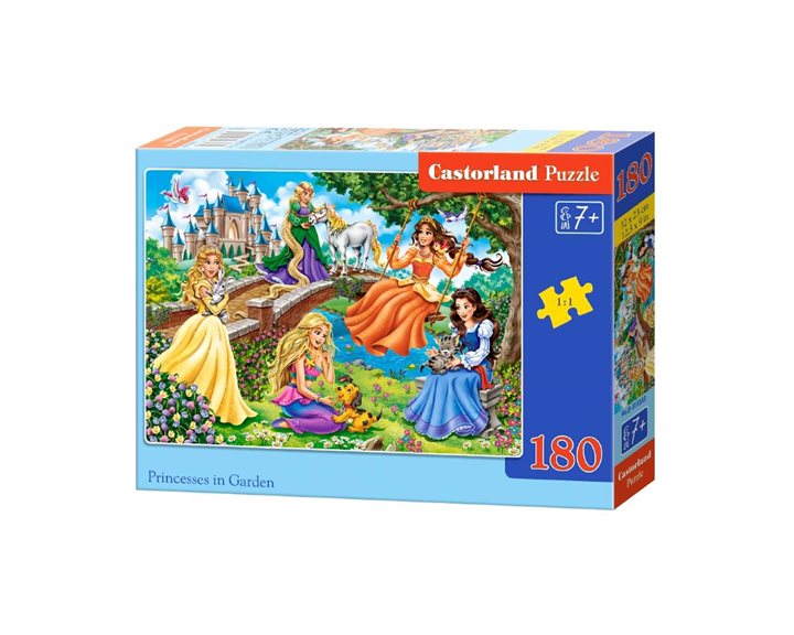 Παζλ Castorland 180τμχ. Princesses in Garden 32x23cm B-018383