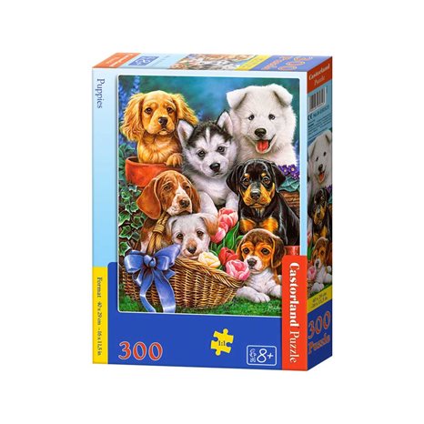 Παζλ Castorland 300τμχ. Puppies 40x29cm B-030323