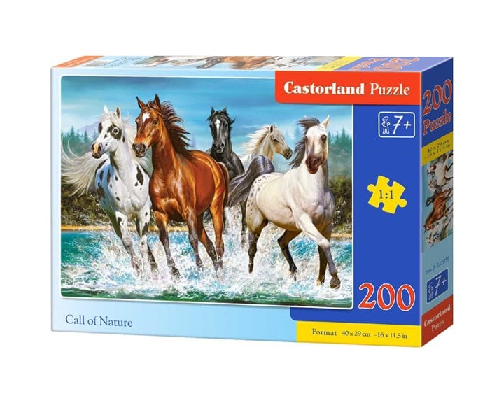 Παζλ Castorland 200τμχ. Call of Nature 40x29cm B-222056