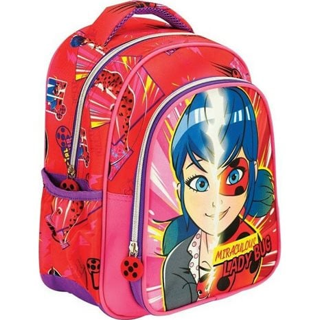 Σακίδιο Πλάτης Νηπιαγωγείου Gim Ladybug Power 346-05054