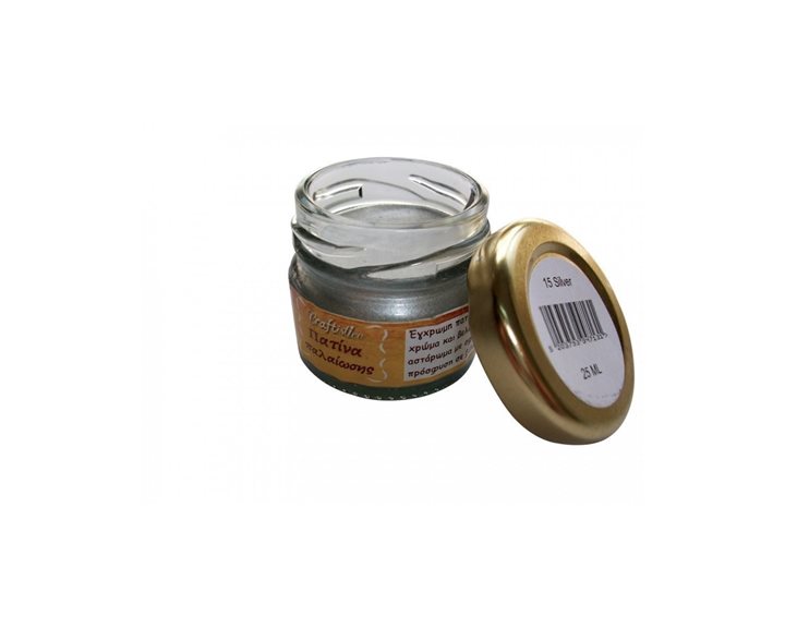 Craftistico 25 ml Κηροπατίνα Silver